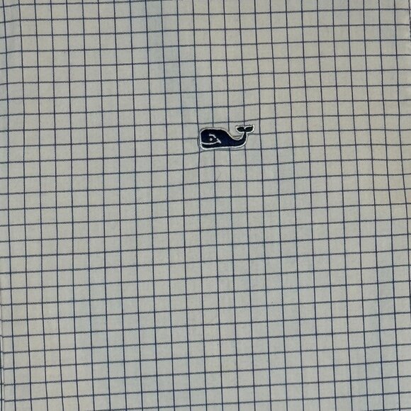 Vineyard Vines Slim Fit Whale Shirt Small Grid Blue Bundle to save 20% - Picture 5 of 7
